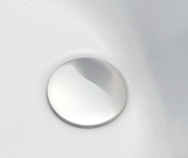 プッシュワンウェイ排水栓（メタル調）_排水栓